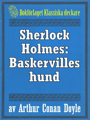 cover image of Sherlock Holmes: Baskervilles hund